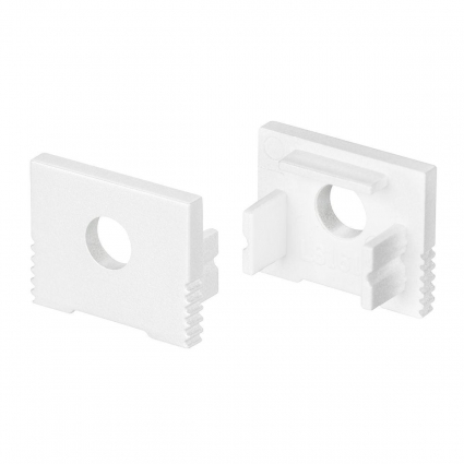 Заглушка Arlight SL-Slim-H13M White с отверстием 037538, цвет белый
