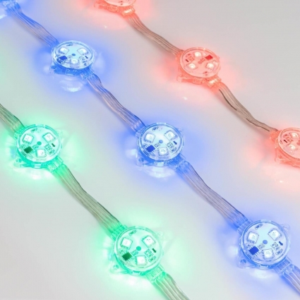 Управляемый светодиодный модуль Arlight DMX-B3-D30 12V RGB 036772 цвет прозрачный
