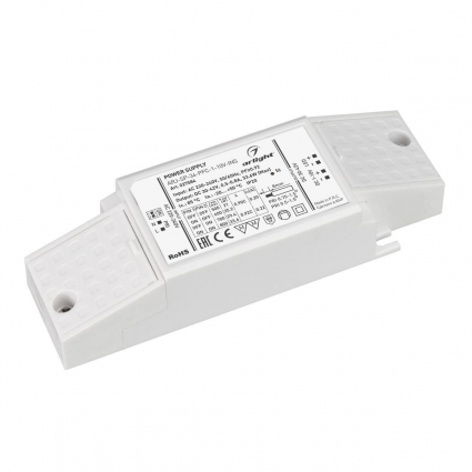 Драйвер Arlight ARJ-SP-34-PFC-1-10V-INS 30-42V 34W IP20 0,5-0,8A 027584, цвет белый, мощность 35 Вт