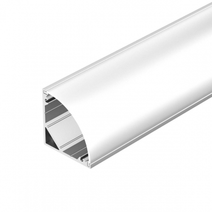 Профиль с рассеивателем Arlight SL-Kant-H30-2000 Anod+Opal 036846, цвет серебро