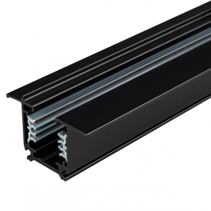 Шинопровод встраиваемый Arlight LGD-4TR-Track-F-2000-BK-M 027865(1) в современном стиле, цвет черный
