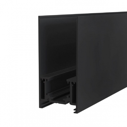 Шинопровод магнитный однофазный Maytoni Busbar trunkings Gravity TRX010-413B в стиле модерн, цвет черный