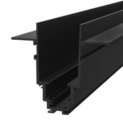Шинопровод магнитный однофазный Maytoni Busbar trunkings Gravity TRX010-422B в стиле модерн, цвет черный