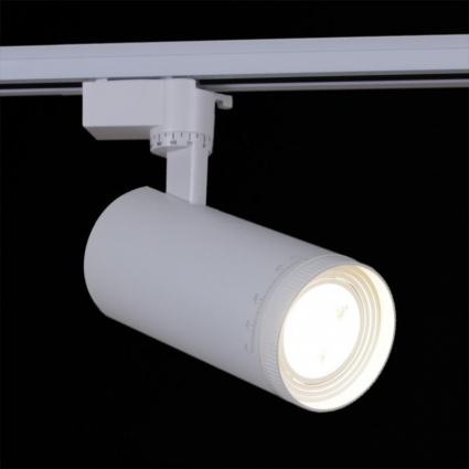 Трековый светильник Reluce 05830-9.3-001QY LED30W WT в современном стиле, цвет белый