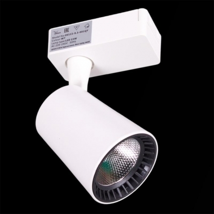 Трековый светильник Reluce 06115-9.3-001QY LED15W WT в современном стиле, цвет белый