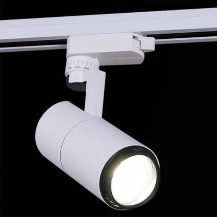 Трековый светильник Reluce 06712-9.3-001QY LED12W WT в современном стиле, цвет белый