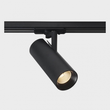 Трековый светодиодный светильник Italline TR 3007 black 4000K в современном стиле, цвет черный
