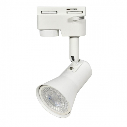 Трековый светильник Volpe UBL-Q323 GU10 WHITE UL-00009604 в современном стиле, цвет белый