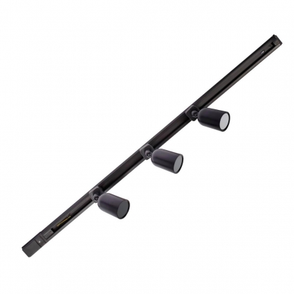 Трековый светильник Volpe UBL-Q392 GU10/K BLACK SET31 UL-00009606 в современном стиле, цвет черный