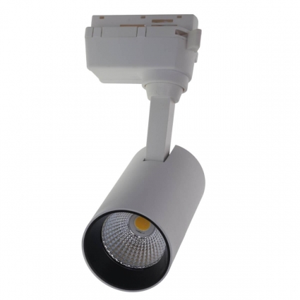 Трековый светодиодный светильник Volpe ULB-Q277 10W/4000К WHITE UL-00008045 в современном стиле, цвет белый