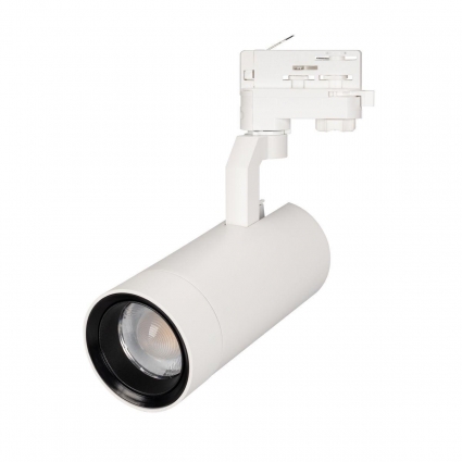 Трековый светодиодный светильник Arlight LGD-Gelios-Tune-4TR-R80-20W Day4000-Mix 039157 в современном стиле, цвет белый