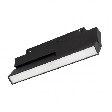 Трековый светодиодный светильник Arlight Mag-Orient-Flat-Fold-S230-12W Day4000 034662(1) в современном стиле, цвет черный