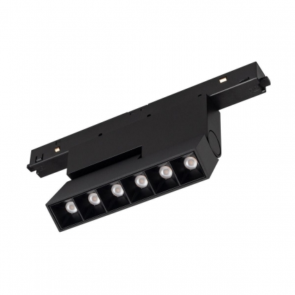 Трековый светодиодный светильник Arlight Mag-Orient-Laser-Fold-S195-6W Warm3000 034629(1) в современном стиле, цвет черный