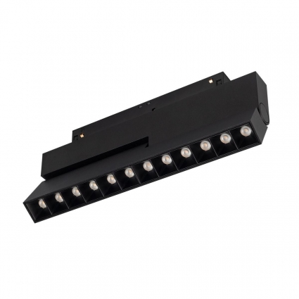 Трековый светодиодный светильник Arlight Mag-Orient-Laser-Fold-S230-12W Day4000 034639(1) в современном стиле, цвет черный