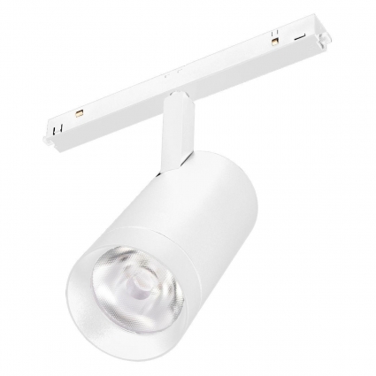 Трековый светодиодный светильник Arlight Mag-Orient-Spot-R65-20W Warm3000 037125 в современном стиле, цвет белый