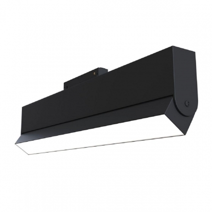 Трековый светодиодный светильник Maytoni Technica Basis Rot TR075-2-20W3K-B в стиле Хай-тек, цвет черный