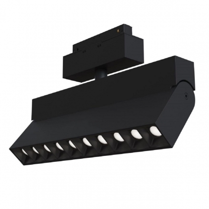 Трековый светодиодный светильник Maytoni Technica Points Rot TR077-2-20W4K-B в стиле Хай-тек, цвет черный