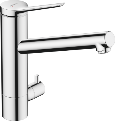 Смеситель для кухни Hansgrohe Zesis M33 74808000 хром однорычажный, высота излива 20 см