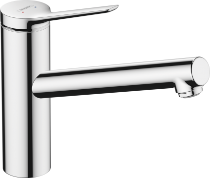 Смеситель для кухни Hansgrohe Zesis M33 74806000 технология LowPressure, для водонагревателей открытого типа, хром, однорычажный, высота излива 15 см