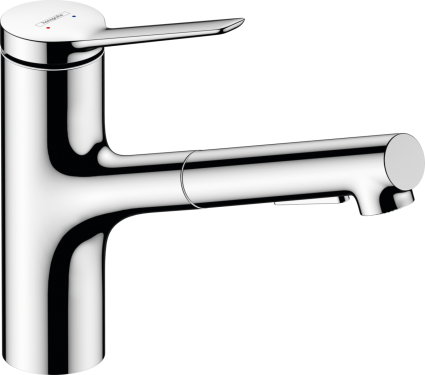 Смеситель для кухни Hansgrohe Zesis M33 74803000 механизм sBox lite, хром, однорычажный, высота излива 14.6 см