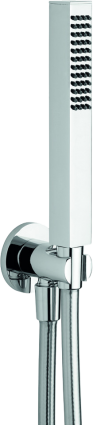 Душевой гарнитур IB Rubinetterie Duplex SH024CC chrome хром, штанга 31 см