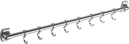 Крючок Haiba HB209-8 хром,  в современном стиле