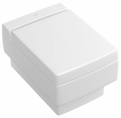 Унитаз подвесной Villeroy & Boch Memento star white ярко-белый, прямоугольный, 37.5x56 см