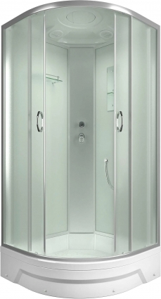 Душевая кабина Erlit Comfort ER350926-C3-RUS четверть круга, поддон средний