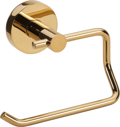 Держатель туалетной бумаги Bemeta Brilo 161112042 gold polished золото, подвесной