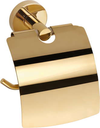 Держатель туалетной бумаги Bemeta Brilo 161112010 gold polished золото, подвесной