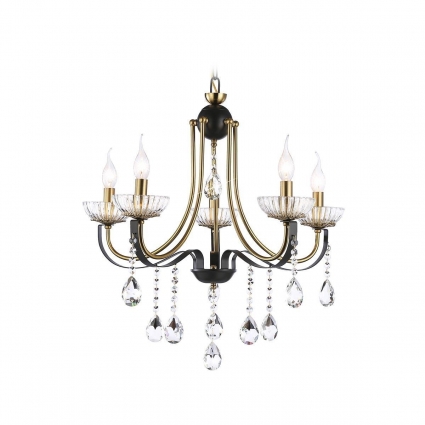 Подвесная люстра Ambrella light Traditional TR4952 в стиле модерн, цвет черный