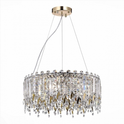 Подвесная люстра ST Luce Desio SL1655.203.06 в стиле модерн, цвет золотой