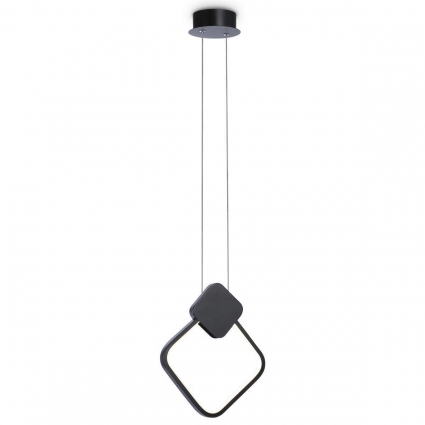 Подвесной светодиодный светильник Ambrella light Comfort Line FL5256 в стиле Хай-тек, цвет черный