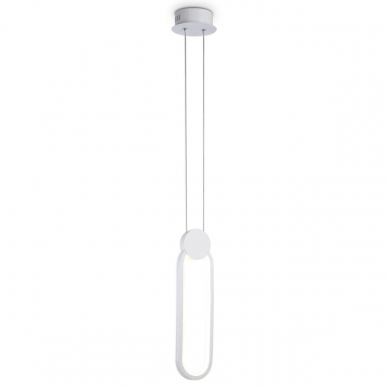 Подвесной светодиодный светильник Ambrella light Comfort Line FL5260 в стиле Хай-тек, цвет белый