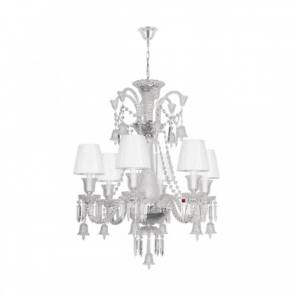 Подвесная люстра Loft IT Zenith 10210/6 White в стиле арт-деко, цвет белый