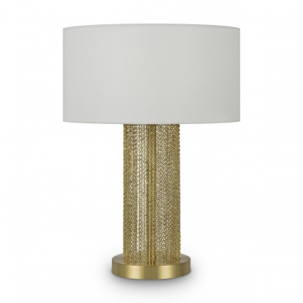 Настольная лампа Maytoni Impressive MOD151TL-01G в стиле арт-деко, цвет золотой