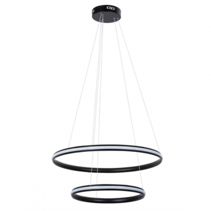 Подвесной светодиодный светильник Arte Lamp Meridiana A2198SP-2BK в современном стиле, цвет черный