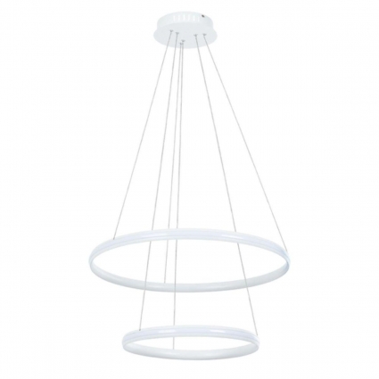 Подвесной светодиодный светильник Arte Lamp Meridiana A2198SP-2WH в современном стиле, цвет белый