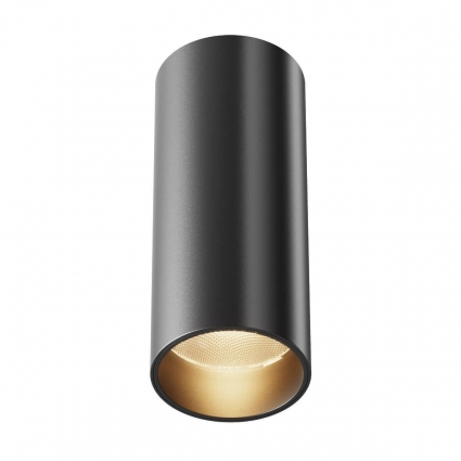 Потолочный светодиодный светильник Maytoni Technical FOCUS LED C056CL-L12B3K-W-D-B в современном стиле, цвет черный