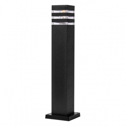 Уличный светильник Arte Lamp Hadar A4421PA-1BK в современном стиле, цвет черный