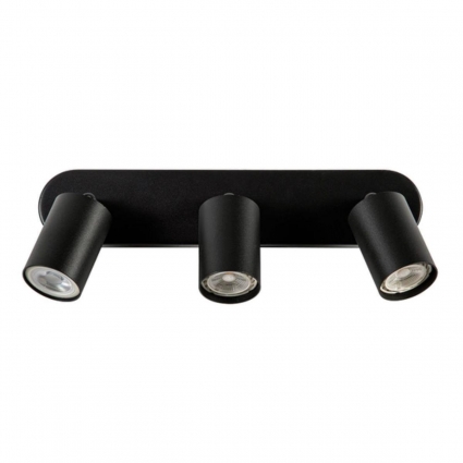 Спот Arte Lamp Aquarius A3226PL-3BK в современном стиле, цвет черный, мощность 105 Вт