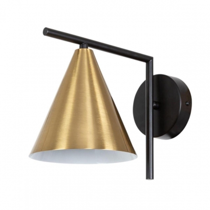 Бра Arte Lamp Jacob A7029AP-1BK в стиле Хай-тек, цвет медь, мощность 40 Вт