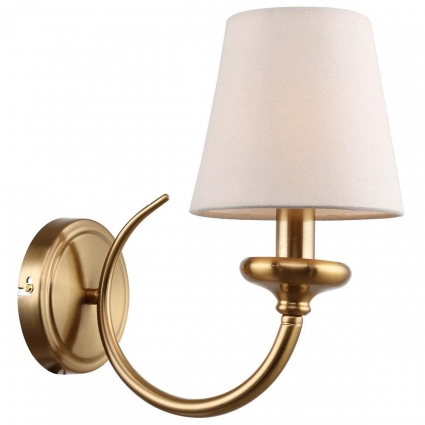 Бра Rivoli Carissa 2073-401 Б0055525 в классическом стиле, цвет латунь