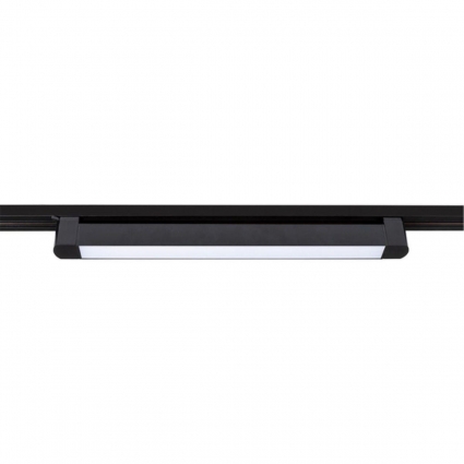 Трековый светодиодный светильник Arte Lamp Lineetta A4574PL-1BK в современном стиле, цвет черный