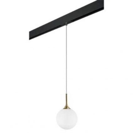 Трековый светильник Lightstar Globo (813022+595007) PRO813022 в стиле арт-деко, цвет золотой