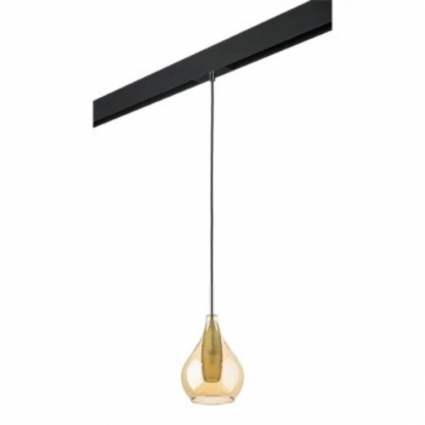 Трековый светильник Lightstar Pentola (803033+595007) PRO803033 в стиле арт-деко, цвет хром
