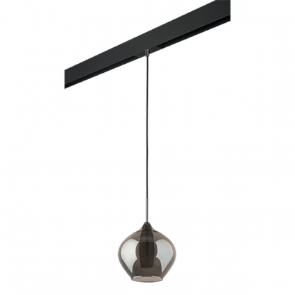 Трековый светильник Lightstar Pentola (803047+595007) PRO803047 в стиле арт-деко, цвет хром