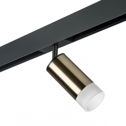 Трековый светильник Lightstar Rullo (214431+595057+202431) PRO43131 в стиле Хай-тек, цвет бронза