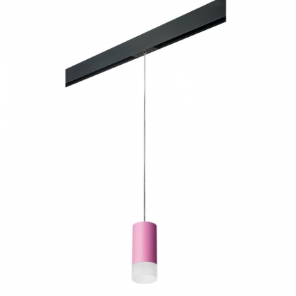 Трековый светильник Lightstar Rullo (214432+595857+202431) PRORP43231 в стиле Хай-тек, цвет розовый
