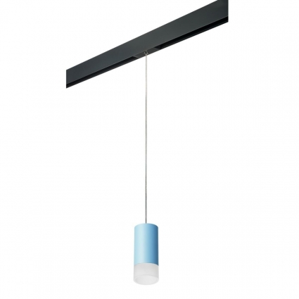 Трековый светильник Lightstar Rullo (214435+595857+202431) PRORP43531 в стиле Хай-тек, цвет голубой